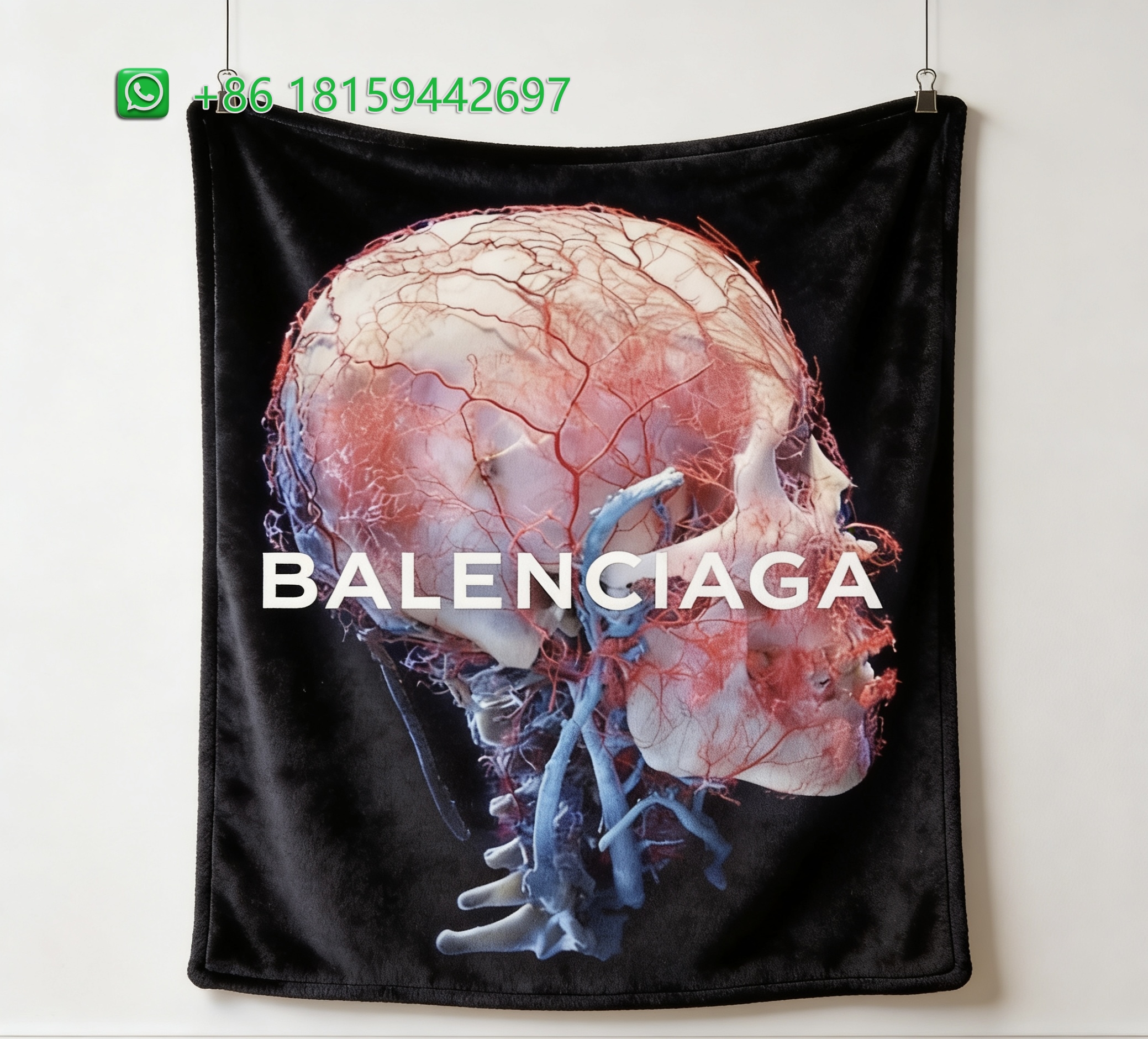 Balenciaga Throw Blankets